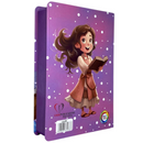 Bíblia Das Meninas Corajosas Lilás Letra Gigante Infantil Capa Dura Com Harpa Feminina Arc