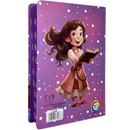 Bíblia Das Meninas Corajosas Lilás Letra Gigante Infantil Capa Dura Com Harpa e Índice Feminina Arc