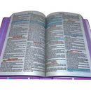 Bíblia Das Meninas Corajosas Lilás Letra Gigante Infantil Capa Dura Com Harpa Feminina Arc