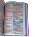 Bíblia Das Meninas Corajosas Lilás Letra Gigante Infantil Capa Dura Com Harpa Feminina Arc