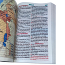 Miolo Para Bíblia Letra Jumbo Com Harpa e Contra Capa Arc Folha Branca Full Color