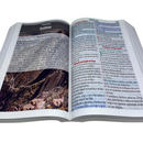 Miolo Para Bíblia Letra Jumbo Com Harpa e Contra Capa Arc Folha Branca Full Color