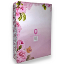 Bíblia De Estudo Mulher de Deus Rosa Letra Hipergigante Capa Flexível Com Harpa e Índice Arc