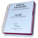 Bíblia Com Espaço Para Anotações Espiral Capa Dura Multiplicação de Pães Letra Normal Linguagem NVI