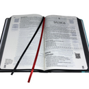 Bíblia Cruz Menta Letra Normal Capa Dura Masculina e Feminina Ntlh