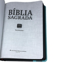 Bíblia Cruz Menta Letra Normal Capa Dura Masculina e Feminina Ntlh