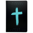 Bíblia Cruz Menta Letra Normal Capa Dura Masculina e Feminina Com Índice Ntlh