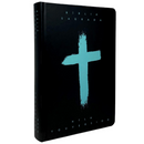 Bíblia Cruz Menta Letra Normal Capa Dura Masculina e Feminina Com Índice Ntlh
