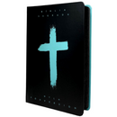 Bíblia Cruz Menta Letra Normal Capa Dura Masculina e Feminina Ntlh