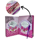 Bíblia Cor Pink Letra Hipergigante Capa Laminada Com Harpa Índice Caixa e Caneta Feminina Arc