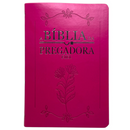 Bíblia Da Pregadora Fiel Pink Com Estudo Letra Gigante Capa Flexível Com Índice Feminina Arc