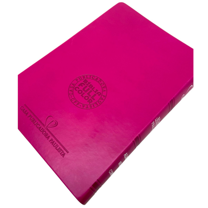 Bíblia Da Pregadora Fiel Pink Com Estudo Letra Gigante Capa Flexível Com Índice Feminina Arc
