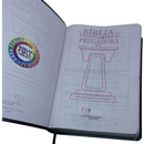 Bíblia Da Pregadora Fiel Preta Com Estudo Letra Gigante Capa Flexível Com Índice Feminina Arc