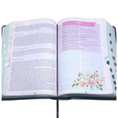 Bíblia Da Pregadora Fiel Preta Com Estudo Letra Gigante Capa Flexível Com Índice Feminina Arc