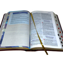 Bíblia Do Pregador Fiel Marrom Com Estudo Letra Gigante Capa Flexível Com Índice Masculina Arc