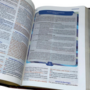 Bíblia Do Pregador Fiel Marrom Com Estudo Letra Gigante Capa Flexível Masculina Arc