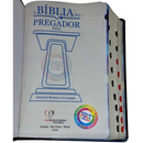 Bíblia Do Pregador Fiel Preta Com Estudo Letra Gigante Capa Flexível Com Índice Masculina Arc