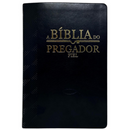 Bíblia Do Pregador Fiel Preta Com Estudo Letra Gigante Capa Flexível Com Índice Masculina Arc