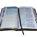 Bíblia Do Pregador Fiel Preta Com Estudo Letra Gigante Capa Flexível Com Índice Masculina Arc