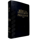 Bíblia Do Pregador Fiel Preta Com Estudo Letra Gigante Capa Flexível Masculina Arc