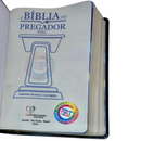 Bíblia Do Pregador Fiel Preta Com Estudo Letra Gigante Capa Flexível Masculina Arc