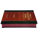 Bíblia Do Homem Sábio Com Estudo Letra Hipergigante Capa Dura Preta e Vermelha Com Harpa Masculina Arc