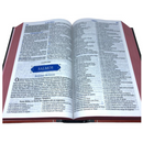 Bíblia Do Homem Sábio Com Estudo Letra Hipergigante Capa Dura Preta e Vermelha Com Harpa Masculina Arc