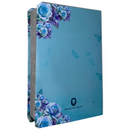 Bíblia Protegida Por Deus Letra Gigante Capa Flexível Com Harpa e Índice Feminina Arc