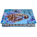 Bíblia Protegida Por Deus Letra Gigante Capa Flexível Com Harpa e Índice Feminina Arc