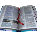 Bíblia Protegida Por Deus Letra Gigante Capa Flexível Com Harpa e Índice Feminina Arc