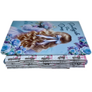 Bíblia Protegida Por Deus Letra Gigante Capa Flexível Com Harpa E Abas Coladas Feminina Arc