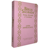 Bíblia Cor Rosa Letra Hipergigante Capa Flexível Com Harpa e Índice Colorida Arc
