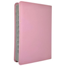 Bíblia Cor Rosa Letra Gigante Capa Flexível Com Harpa e Índice Colorida Arc