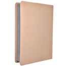 Bíblia Ramos Rose e Laranja Letra Gigante Capa Flexível Luxo Pu Com Harpa Feminina Arc