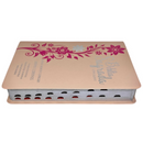 Bíblia Ramos Rose e Pink Letra Gigante Capa Flexível Luxo Pu Com Harpa e Índice Feminina Arc