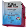 Bíblia Scrap Book Letra Grande Capa Dura Com Harpa e Índice Feminina Arc