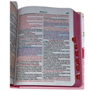 Bíblia Scrap Book Letra Grande Capa Dura Com Harpa e Índice Feminina Arc