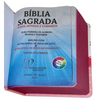 Bíblia Scrap Book Letra Grande Capa Dura Com Harpa Feminina Arc