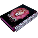 Bíblia Leão Seja Forte e Corajosa Cor Preta Letra Gigante Capa Dura Com Harpa E Abas Feminina Arc