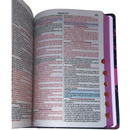 Bíblia Leão Seja Forte e Corajosa Cor Preta Letra Gigante Capa Dura Com Harpa E Índice Feminina Arc