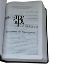 Bíblia Tesouros de Spurgeon Com Estudo Letra Gigante Capa Flexível Com Harpa Masculina Arc - 01