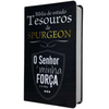 Bíblia Tesouros de Spurgeon Com Estudo Letra Gigante Capa Flexível Com Harpa Masculina Arc - 02
