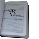 Bíblia Tesouros de Spurgeon Com Estudo Letra Gigante Capa Flexível Com Harpa Masculina Arc - 02