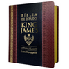 Bíblia de Estudo Tradicional Letra Hipergigante Capa Dura Feminina e Masculina King James