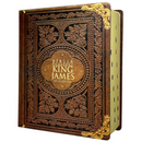 Bíblia de Estudo Vintage Letra Hipergigante Capa Dura Com Índice Feminina e Masculina King James