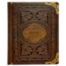 Bíblia de Estudo Vintage Letra Hipergigante Capa Dura Com Índice Feminina e Masculina King James