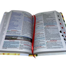 Bíblia Virtuosa Letra Gigante Capa Flexível Com Harpa e Índice Feminina Arc