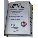 Bíblia Virtuosa Letra Gigante Capa Flexível Com Harpa e Índice Feminina Arc