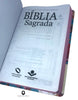 Bíblia Sagrada Evangélica Letra Normal Linguagem NAA Capa Dura Florescer Feminina Linda