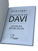 Livro Devocional Tesouros de Davi Leão de Judá Capa Brochura